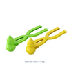 2 PCS Snowman Children Winter Outdoor Playing With Snow Grippers Snowball Fight Tools, Random Color Delivery