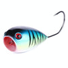 HENGJIA PO036 8cm/13g Big Mouth Single Hook Hitting Water Wave Hard Bait Lure Outdoor Fishing Gear Lure Fishing Bait Fishing Tackle (PO036-1)