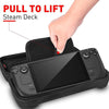 For Steam Deck Game Console Storage Bag Handheld EVA Oxford Cloth Hard Bag(1680D Black)