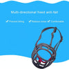 Dog Muzzle, Breathable Basket Muzzle (Black, 8.8x8.4x11cm) - Anti-Bark, Bite Prevention