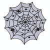 Halloween Party Black Lace Spider Web Tablecloth Decoration, Size:102x102CM