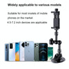 27cm Single Suction Cup Articulating Friction Magic Arm Phone Clamp Mount (Black)