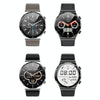 ME88 1.32 Inch Heart Rate Sleep Monitoring Smart Watch(Black Leather)