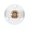 Brass Water Inlet Check Valve For Yacht RV With Adapter(White)