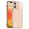 For iPhone 12 Blade Slim AG Matte Shockproof Phone Case(Desert Gold)