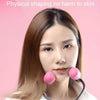 Manual Beauty Instrument 3D Roller Face Slimming Instrument(Black+Rose Red)