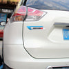 1 Pair Car Letters NISMO Personalized Aluminum Alloy Decorative Stickers, Size: 11.5 x 2.5 x 0.5cm (Blue)