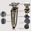 Men Electric Shaver Rechargeable Shaving Machine Waterproof Razor(Silver Grey)