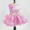 Pink Rose Dog Dress, Small - Summer Pet Clothes