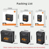 For DJI Air 3 Sunnylife Battery Explosion-proof Safe Bag Protective Li-Po Safe Bag For 1pc Battery