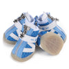 JML Dog Shoes Size 3 Blue - Breathable Non-Slip Paw Protection