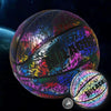 MILACHIC Number 7 Sports Cool Night Light Reflective Basketball(Reflective Purse 6733)