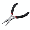 3 In 1 Handmade Jewelry Plier Nylon Accessories DIY Tools Wire Wrap Clamp, Style: Red 6-section + Flat Nip + Sharp Nip