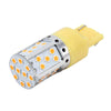 7440 DC 12V 18W Car Auto Turn Light  Backup Light with 35LEDs SMD-3030 Lamps (Yellow Light)