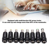 5.5x2.1mm Female to Multiple Male Interfaces 8 in 1 Power Adapters Set for HP / Sony / Acer / ASUS / DELL Laptop Notebook