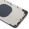 iPhone XS Max Back Cover Black - Camera Lens & SIM Tray