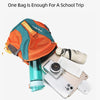 5L Children Outdoor Travel Backpack Elementary School Kindergarten Schoolbag(Black)