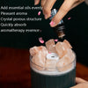 A07 Crystal Salt Humidifier USB Charging Home Aromatherapy Humidifier(White)