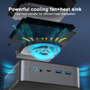GXMO H90 Windows 11 Intel Core i7 11390H Processor Mini Computer, Specification:Without RAM & SSD