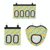 Hanging Hay Bag Feeder for Rabbits, Guinea Pigs - Pineapple