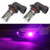 1 Pair 9005 12V 7W Continuous Car LED Fog Light(Purple Light)