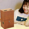 Creative Funny Present Merry Christmas Novel Wooden Anti-stress Toy(Dark Wood)