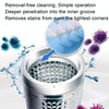 Washing Machine Inner Barrel Cleaning Brush Cleaning Air Conditioner Long Handle Brush Sink Crevice Brush(White)