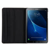 For Galaxy Tab A 10.1 / T580 Litchi Texture Horizontal Flip 360 Degrees Rotation Leather Case with Holder(Black)