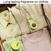 MATARILE Automotive Fruit Fragrance Diffuser Car And Home Deodorizing Scented Pieces, Style: Avocado -Gulong