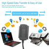 YP009 Three-Purpose USB to IDE/SATA Easy Drive Cable Hard Disk Drive Data Cable with Power Supply(UK Plug Set)