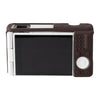 For Sony ZV-1F / ZV1 M2 Soft Silicone Protective Case(Coffee)