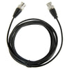 3m Black BNC Male Cable for CCTV & TV