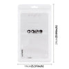 100 PCS Transparent PVC Not Waterproof Dry Packing Bag Case Fishing Kayak Beach Snowboard Pouch for Mobile Phones, Outer Size: 24cm x 14cm, Inner Size: 19.9cm x 12.9cm
