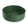 60x20cm 56L Felt Planting Barrel Indoor Outer Round Plant Bag Non-Woven Seedling Bag(Green)