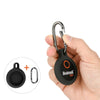 For Bushnell Wingman Golf GPS Speaker Remote Control Silicone Cover With Hook(Black)