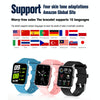 F15 Pro 1.69 inch TFT Screen IP67 Waterproof Smart Watch, Support Body Temperature Monitoring / Sleep Monitoring / Heart Rate Monitoring / Incoming Call Reminder(Blue)