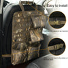 2pcs / Set Car Front Seat Back Camouflage Storage Bag Car Hanging Organiser(Camouflage+Khaki)