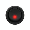 20 Amp 12 Volt Triple Plugs LED ON OFF Rocker Power Switch (Red Light)