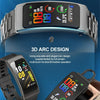 K20 1.14 inch Silicone Band Earphone Detachable Life Waterproof Smart Watch Support Bluetooth Call(Black Rose Gold)
