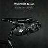 Rhinowalk TF550 Bicycle Tail Bag Waterproof Bicycle Saddle Bag Mountain Bike Back Seat Bag Riding Bag