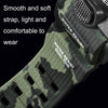 SMAEL 1545D Time Men Anti-falling Night Light Alarm Waterproof Sports Watch(Camouflage Army Green)