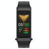 K50 1.08 inch Silicone Band Earphone Detachable IP67 Waterproof Smart Watch Support Bluetooth Call(Black)