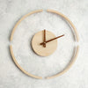 14 inch Transparent Floating Wall Clock Wooden Clocks Home Living Room Wall Decoration