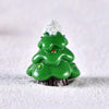 4pcs Christmas Micro Landscape Decorations Resin Craft Gifts Home Decoration Ornaments, Spec: Christmas Tree No.11