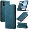 For Samsung Galaxy A26 CaseMe 013 Multifunctional Horizontal Flip Leather Phone Case(Blue)