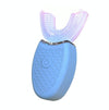 Lazy U-shaped Mouth Whitening Tooth Electric Toothbrush(Blue)