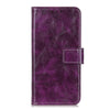 For Alcatel 1B 2022 Retro Crazy Horse Texture Horizontal Flip Leather Phone Case(Purple)