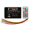 Car 5V Audio MP3 Player Decoder Board FM Radio SD Card USB AUX, with Bluetooth / Remote Control(Black)