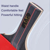 4 Star Table Tennis Racquet with 3 Balls & Bag Set, Style: Long Handle