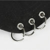 Personality Chain Hoop Baseball Cap(White)